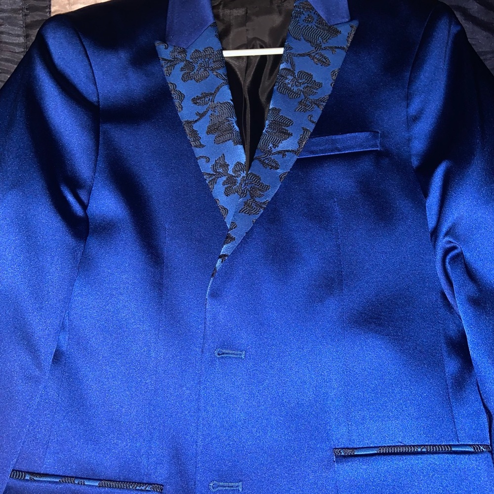 ASOS DESIGN NWOT Tall Blazer w/ Jacquard Lapel - Picture 4 of 5